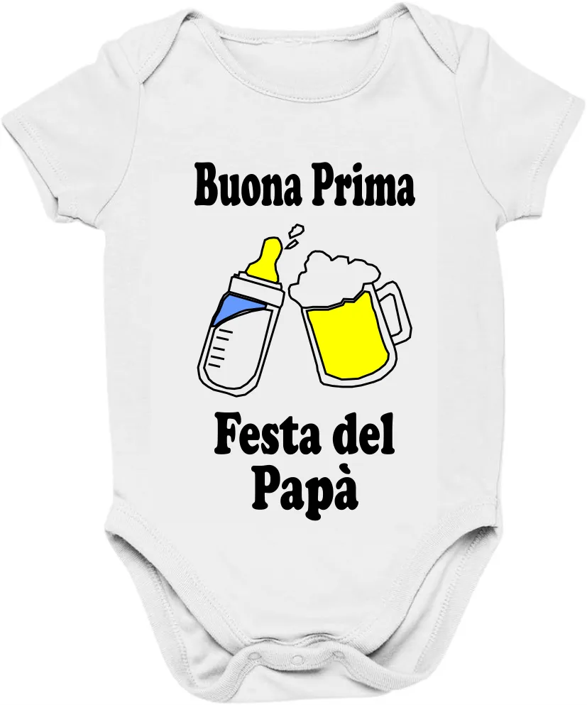 Body neonato festa del Papà Gecotex