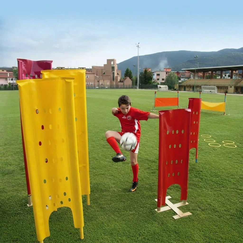 Sagoma Soft Con Telo PVC Su 2 Paletti In PVC H.170 Con Puntale