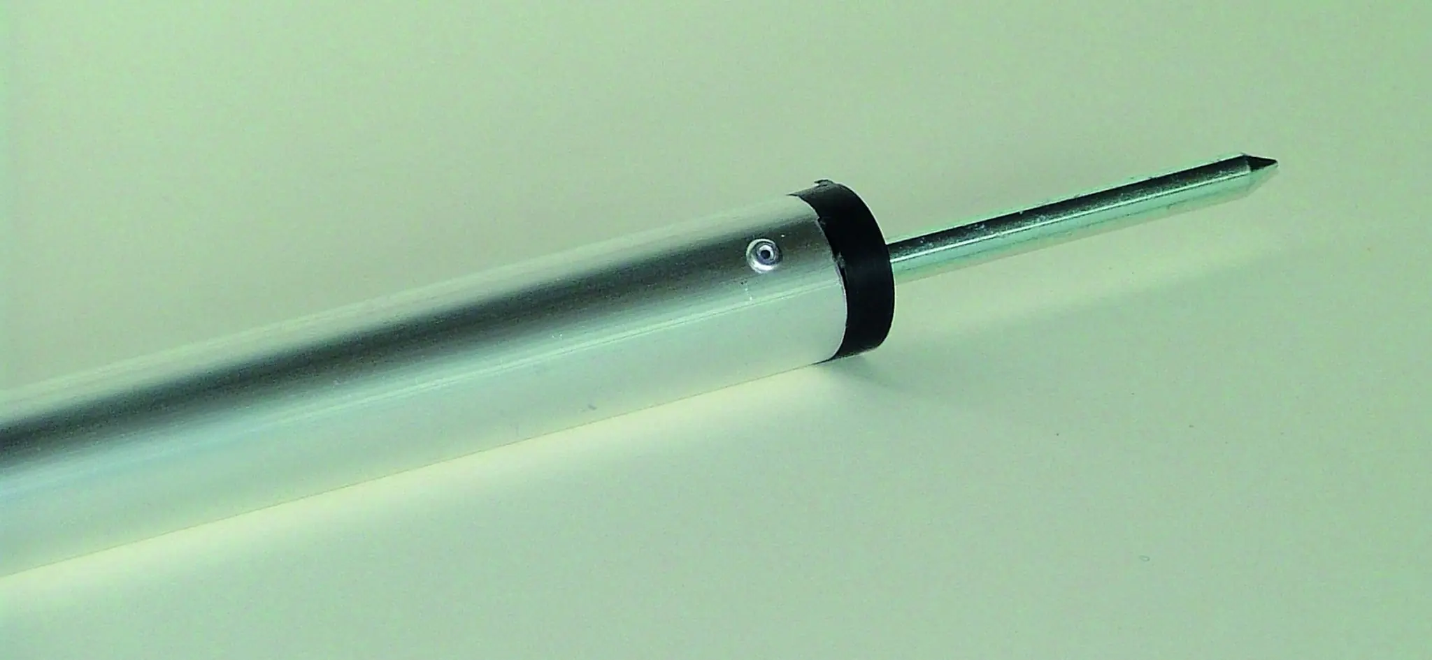 Paletto Slalom Con Puntale Zincato In Alluminio H 170 Cm - immagine 2