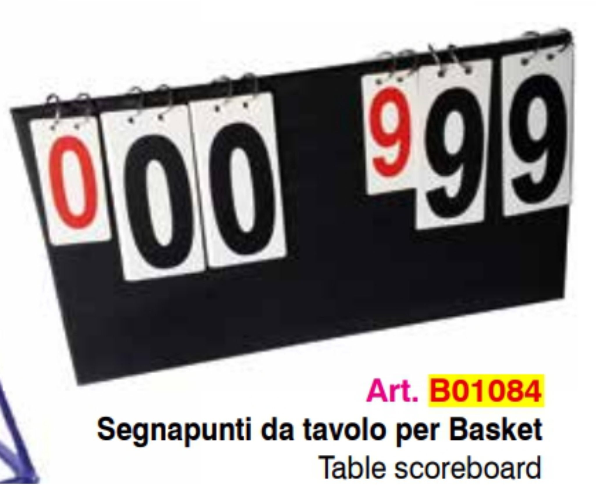 Segnapunti Da Tavolo Per Basket