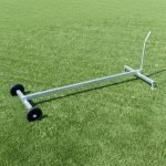 Carrello Porta Sagome In Acciaio Zincato Con Ruote