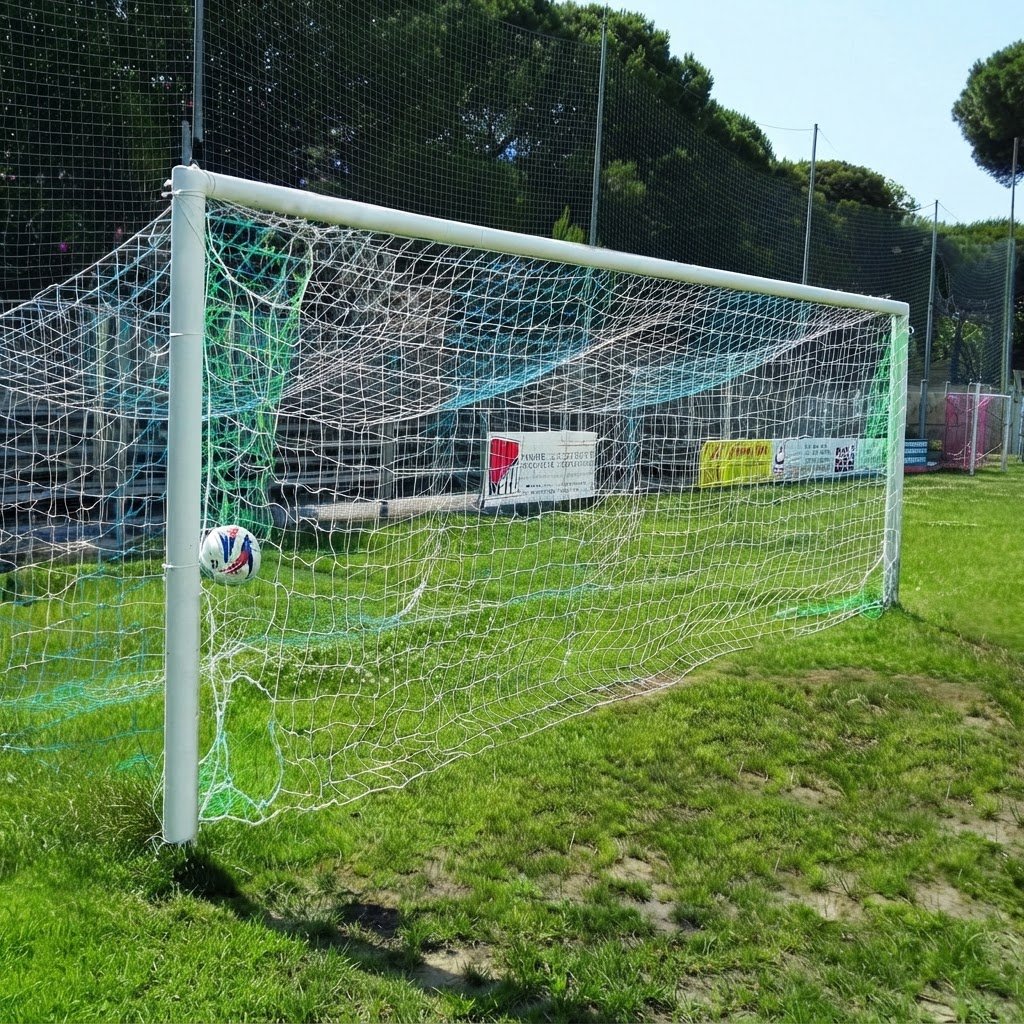 Rete Respingente Con Tasche Ai 4 Angoli Per Porta Regolamentare