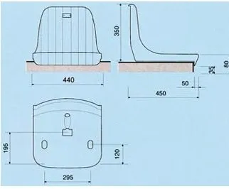 seggiolino per gli spalti