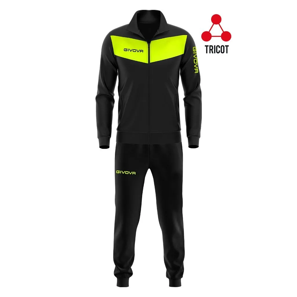 Tuta Sportiva Givova Tempo Libero in Tessuto Tricot