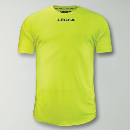 Maglia Legea Lipsia colore giallo fluo