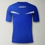 Maglia Calcio Legea Pristina MC Azzurro Bianco Traspirante
