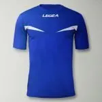 Maglia Calcio Legea Pristina MC Azzurro Bianco Traspirante
