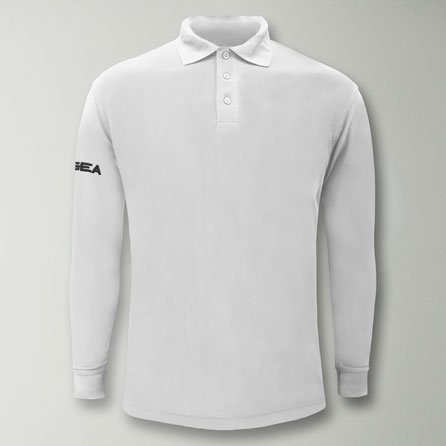 Polo A Maniche Lunghe Colore Bianco Legea