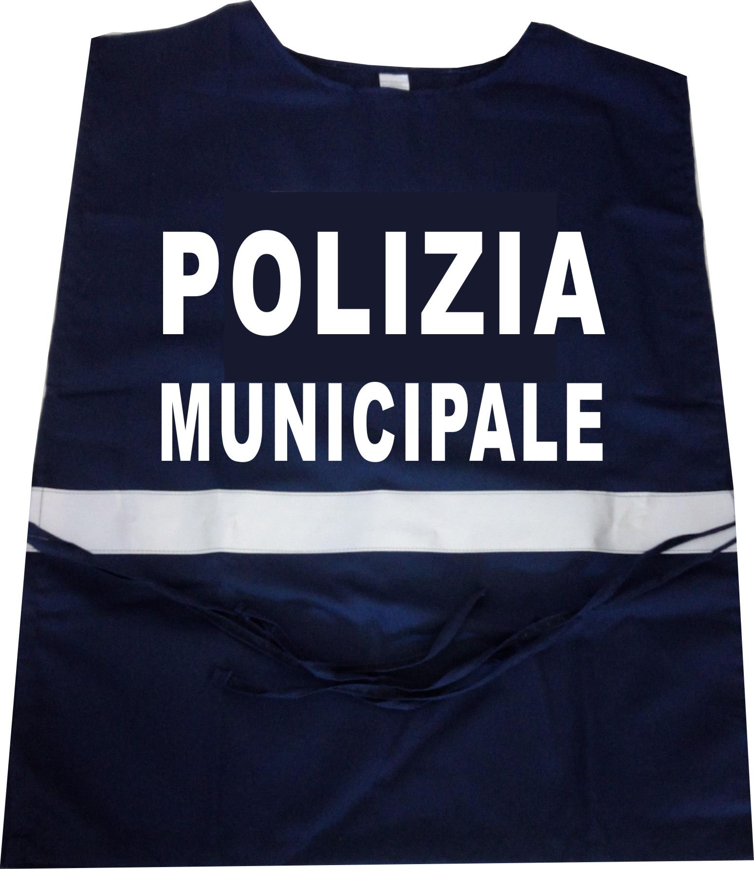 Casacca Polizia Municipale con bande rifrangenti