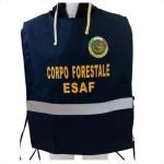 Casacca Corpo Forestale ESAF – Pettorina Operativa con Bande Rifrangenti