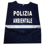 Casacca Polizia Ambientale con bande rifrangenti
