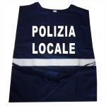 Casacca Polizia Locale con bande rifrangenti