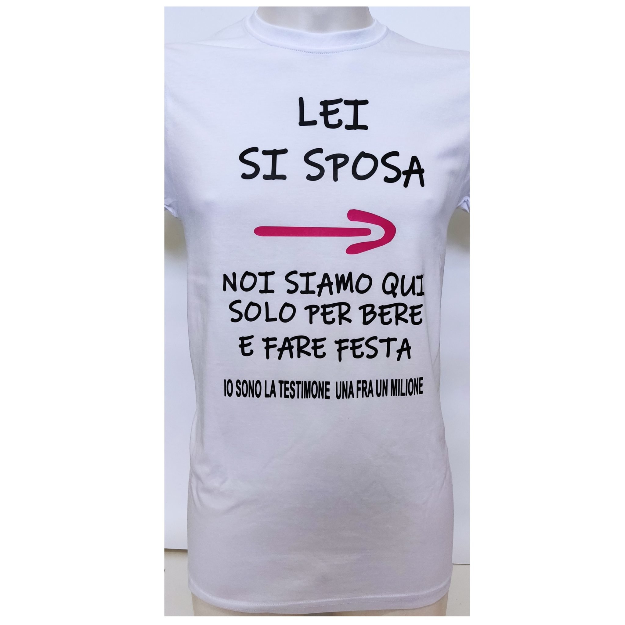 T-Shirt Per Addio Al Nubilato Lei Si Sposa