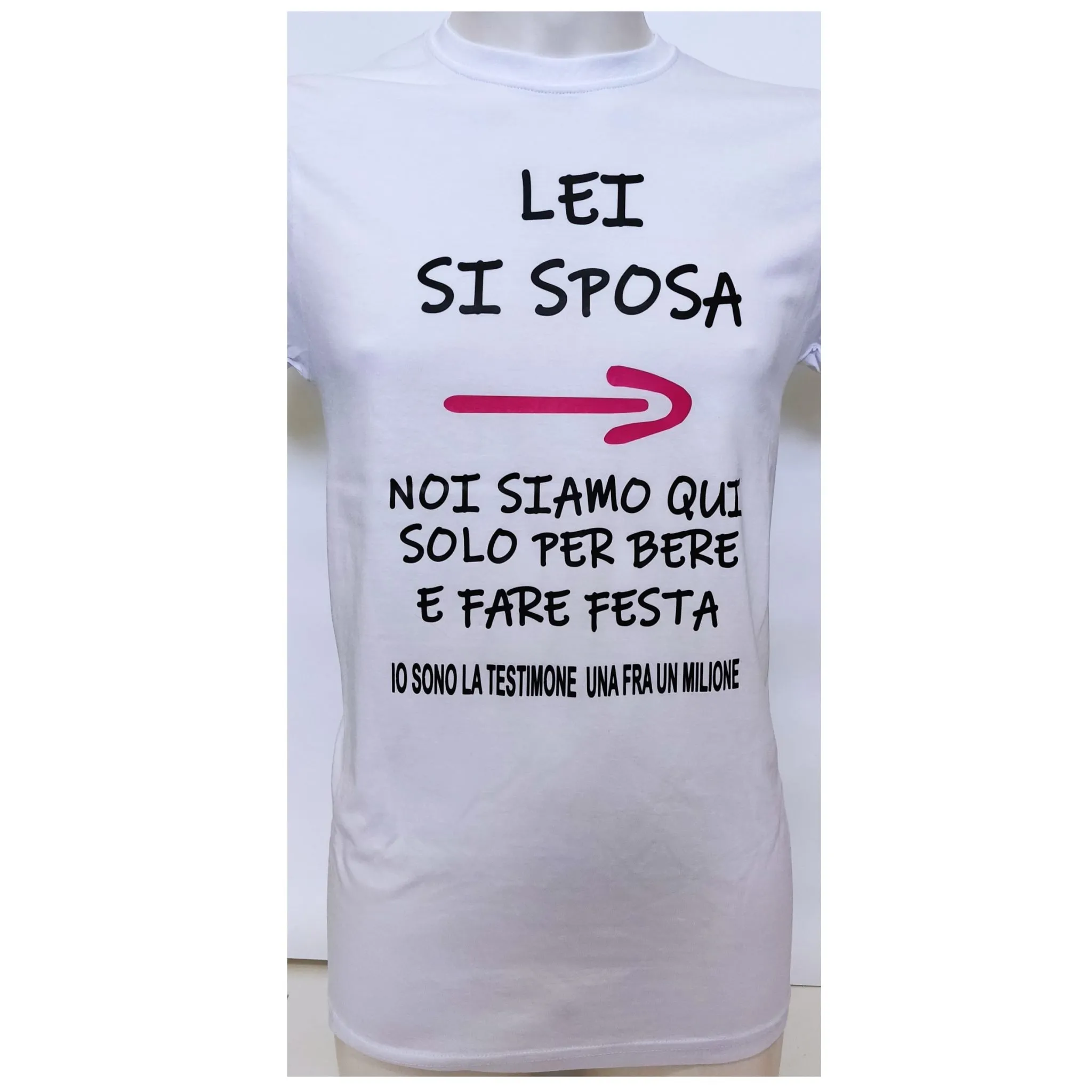 T-Shirt Per Addio Al Nubilato Lei Si Sposa