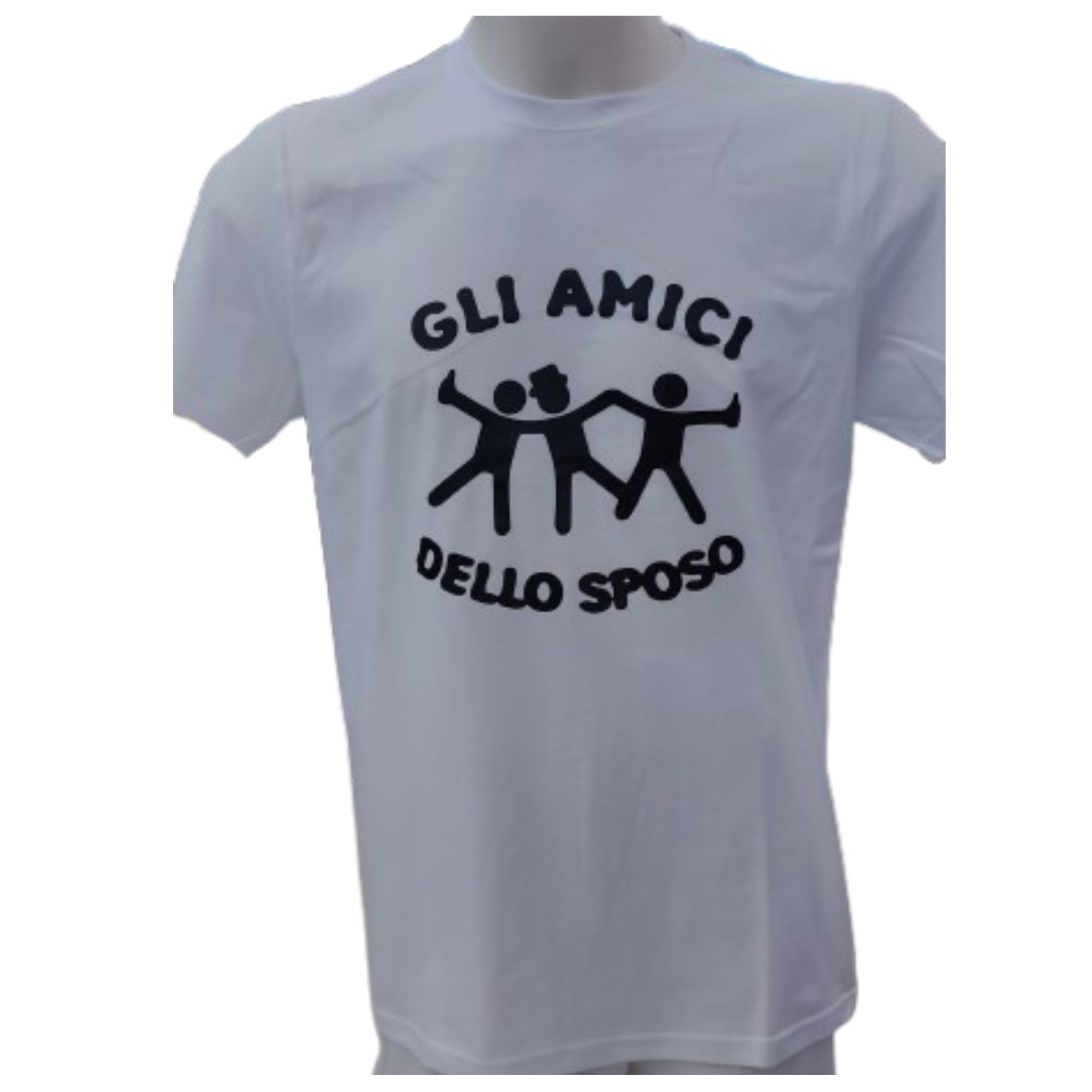 T-Shirt Addio Al Celibato Amici Dello Sposo