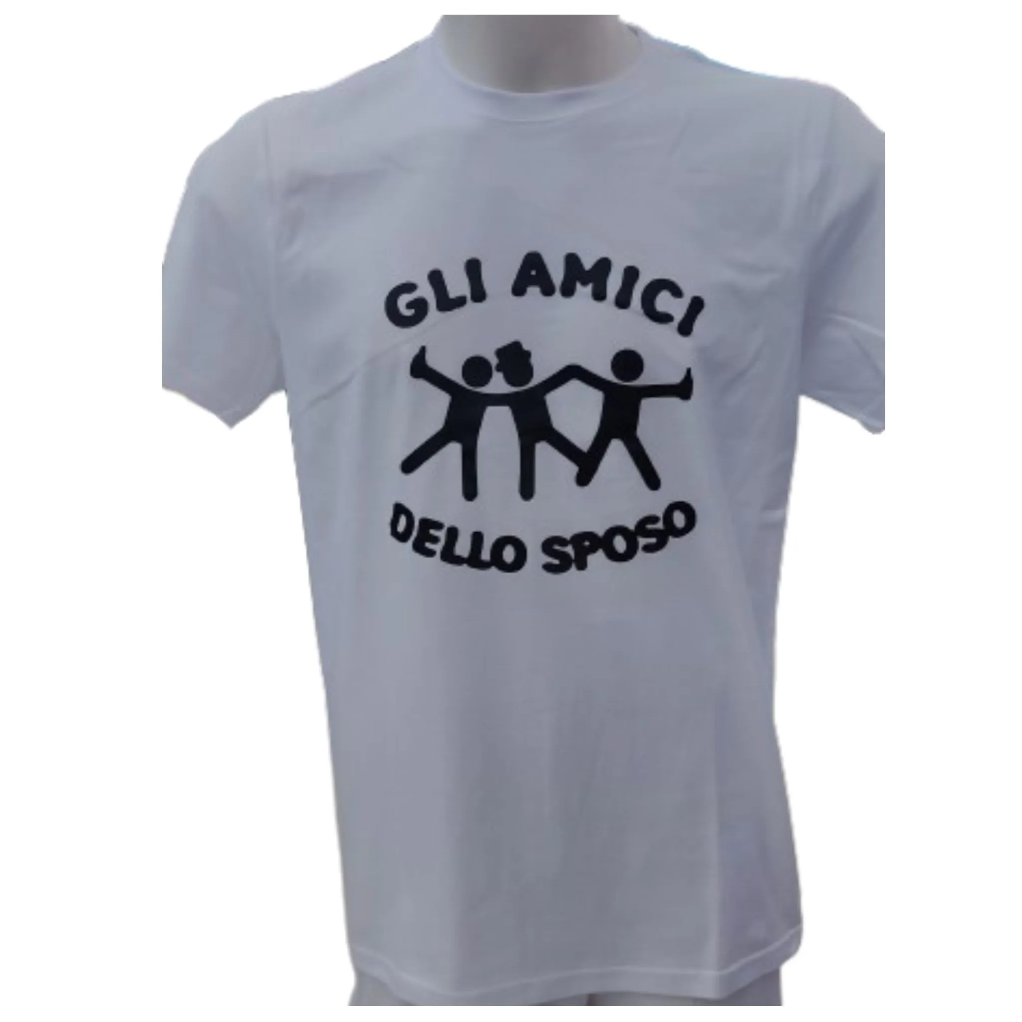 T-Shirt Addio Al Celibato Amici Dello Sposo