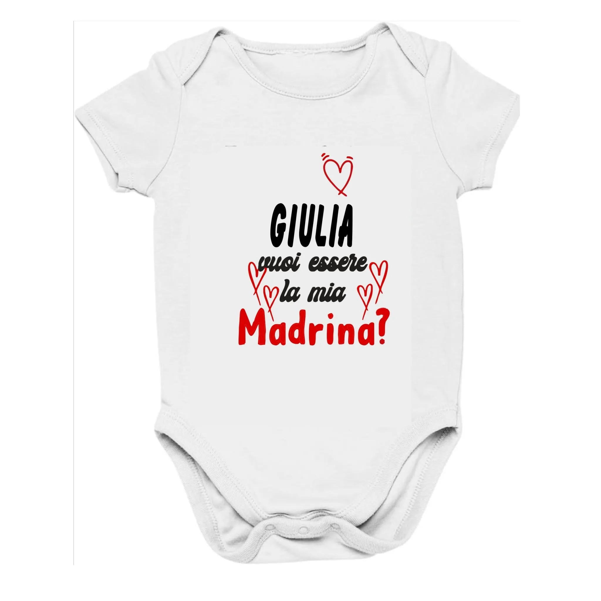 Body Neonata Vuoi Essere La Mia Madrina