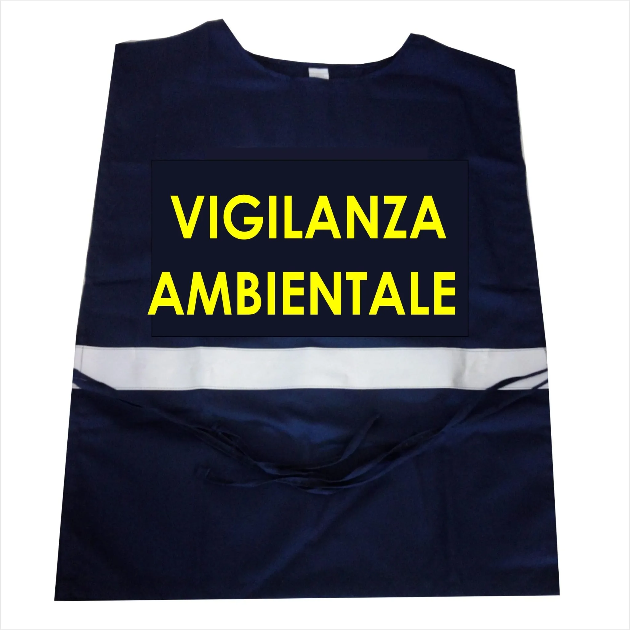 Casacca Vigilanza Ambientale con bande rifrangenti