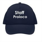 Cappellino Staff Proloco in cotone regolabile