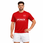 kit da calcio rosso bianco