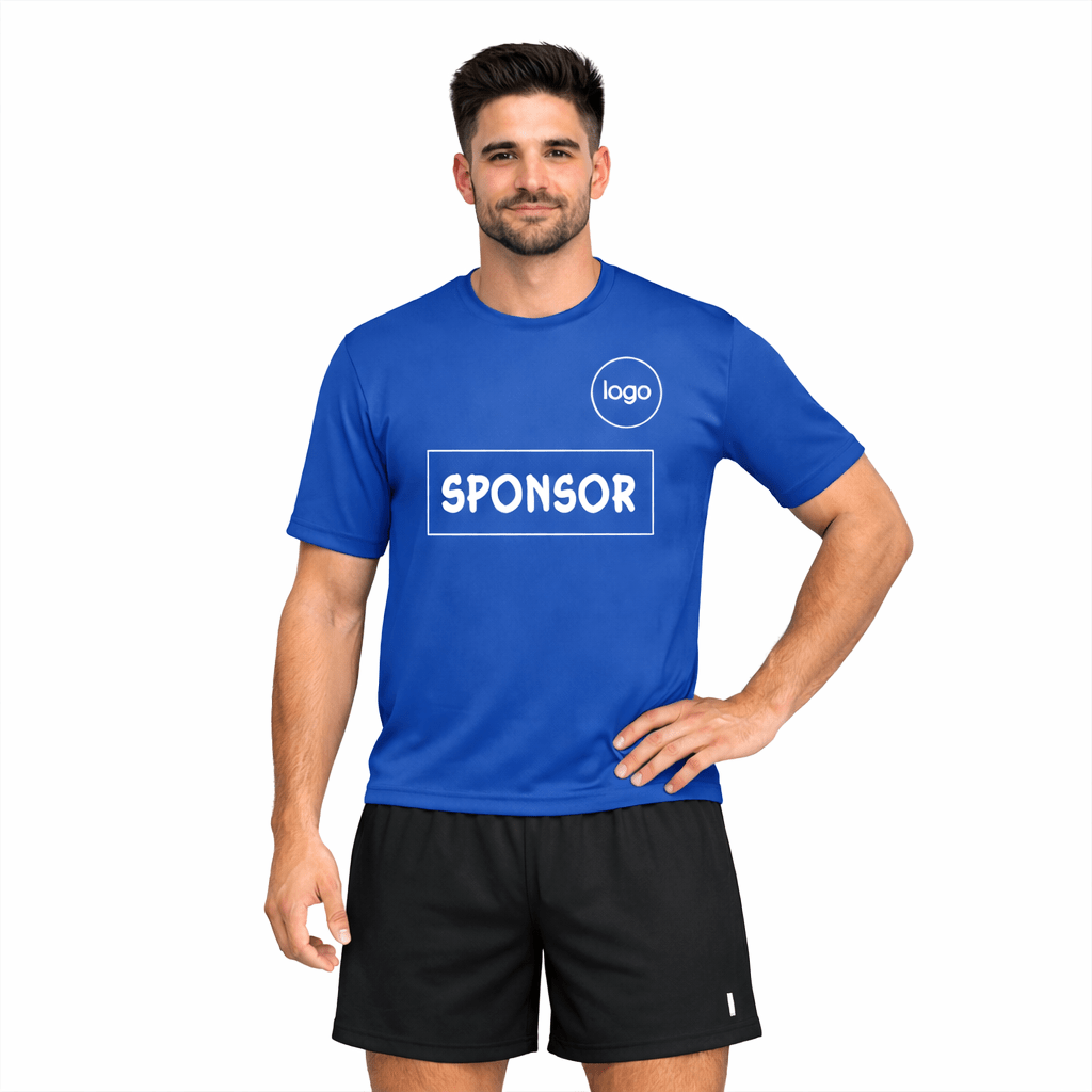 Maglietta e Pantaloncino da Calcio Maglia Azzurra Pantaloncino a Scelta - immagine 4
