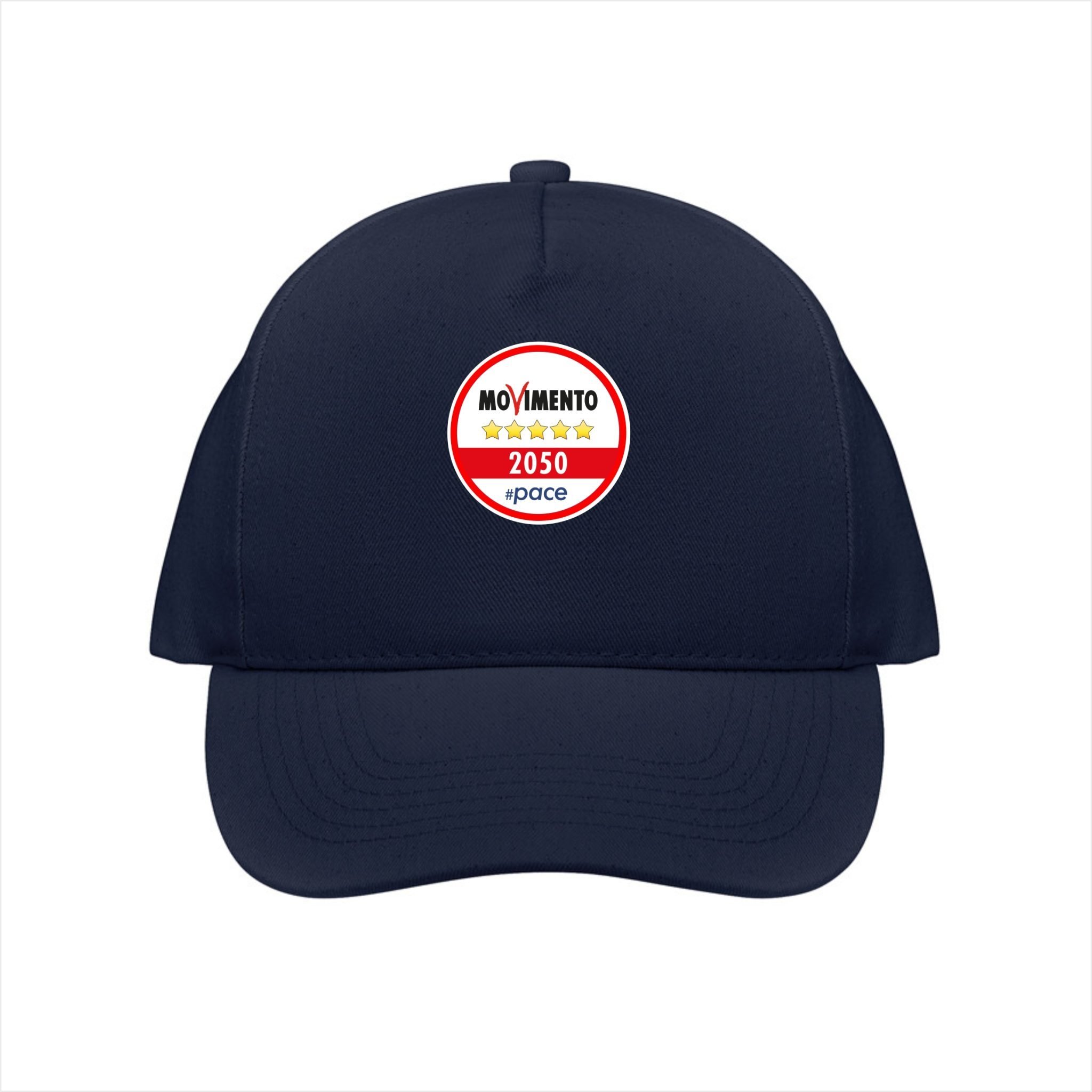 Cappellino Movimento 5 Stelle Colore Blu