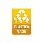 Etichetta adesiva per raccolta differenziata – resistente e impermeabile