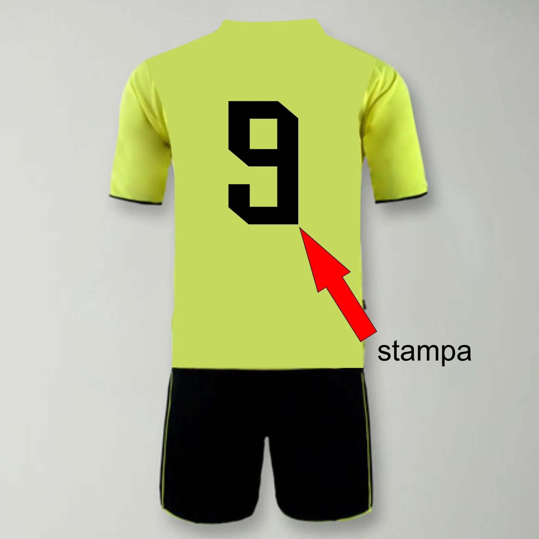 Stampa Numeri Sulla Maglia Da Calcio