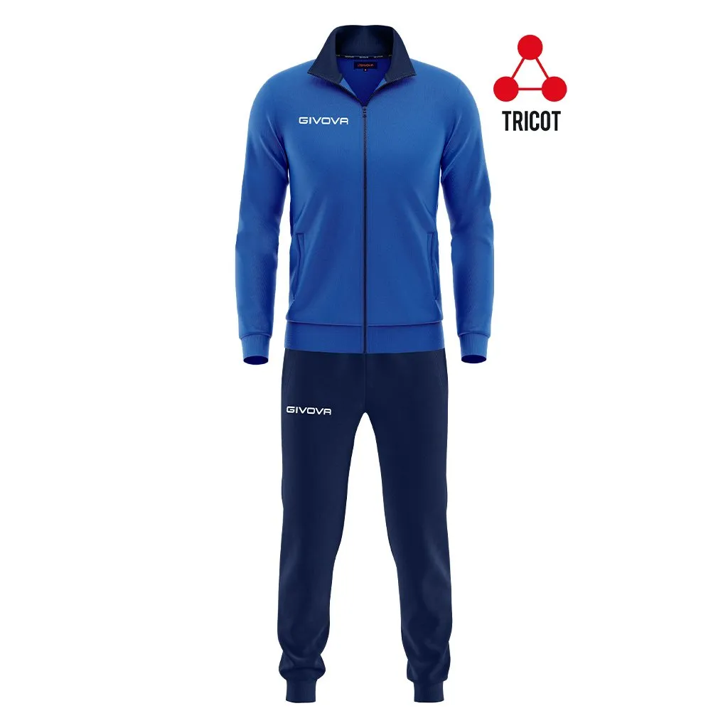 Tuta Sportiva Modello Torino Givova – Tuta da Allenamento in Triacetato Unisex - immagine 2