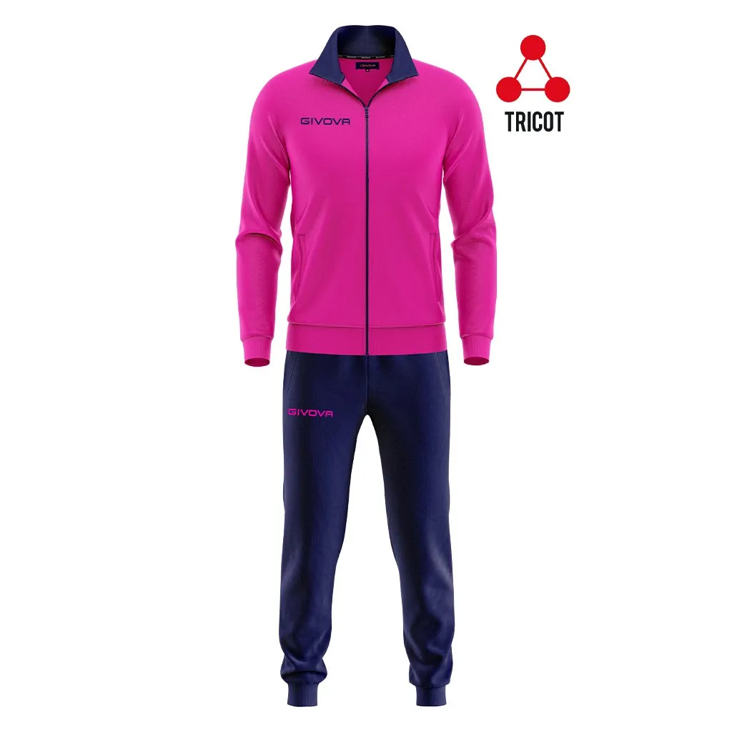Tuta Sportiva Modello Torino Givova – Tuta da Allenamento in Triacetato Unisex - immagine 4