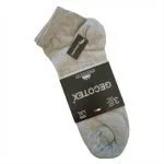 Calza bike grigia 100% cotone 20/1 confezione 3 paia sportiva