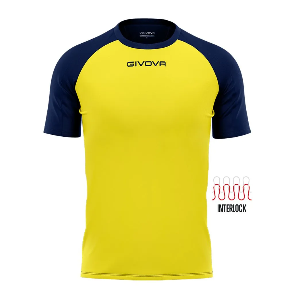 Maglia da Calcio Givova Mezza Manica Interlock Capo - immagine 6