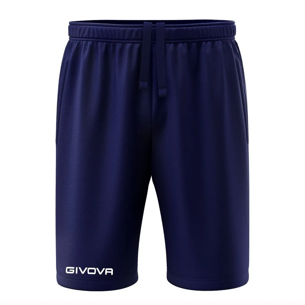Bermuda Allenamento Givova One Tessuto In Polarfleece