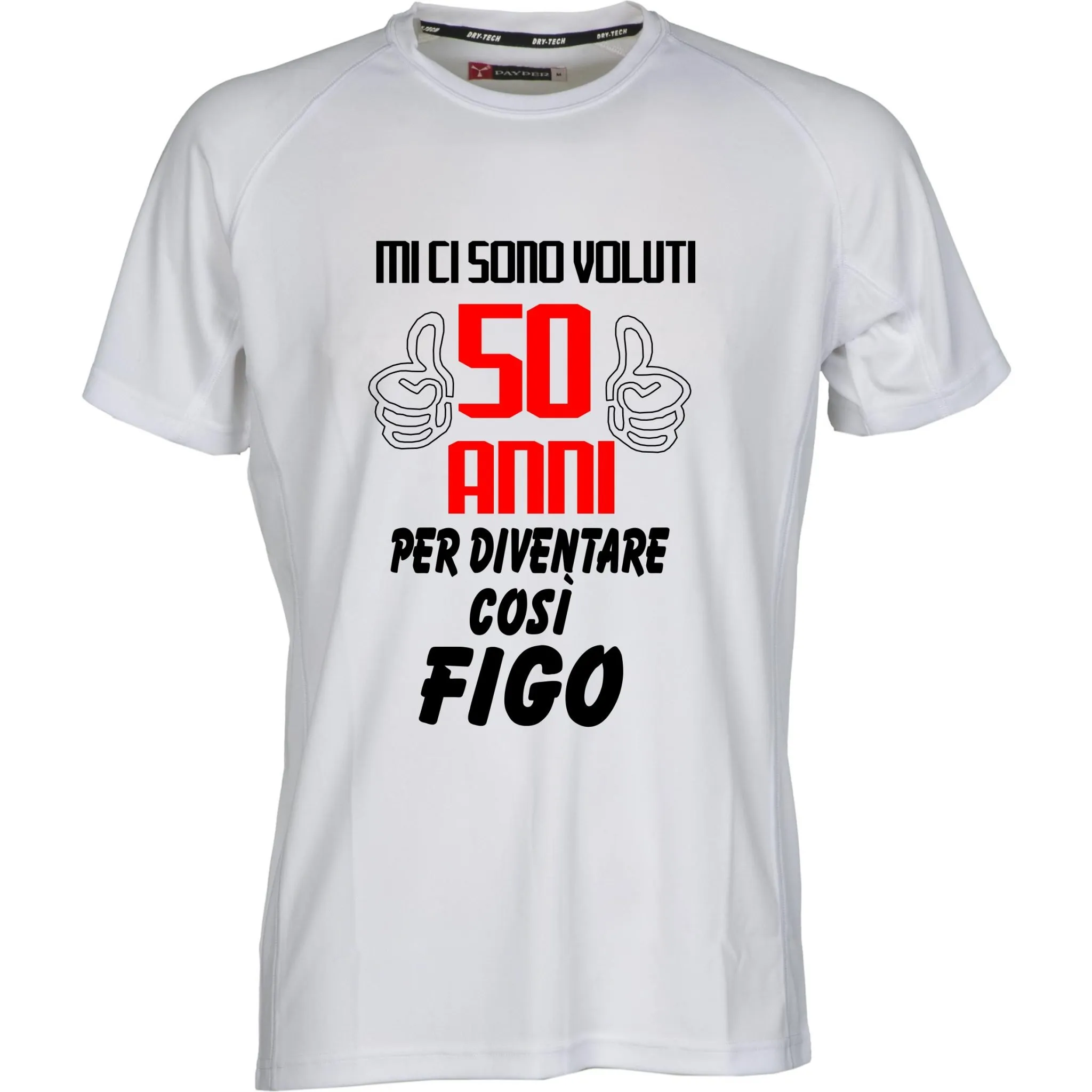 T-Shirt Personalizzata Mi Sono Voluti 50 Anni Per Essere Così Figo