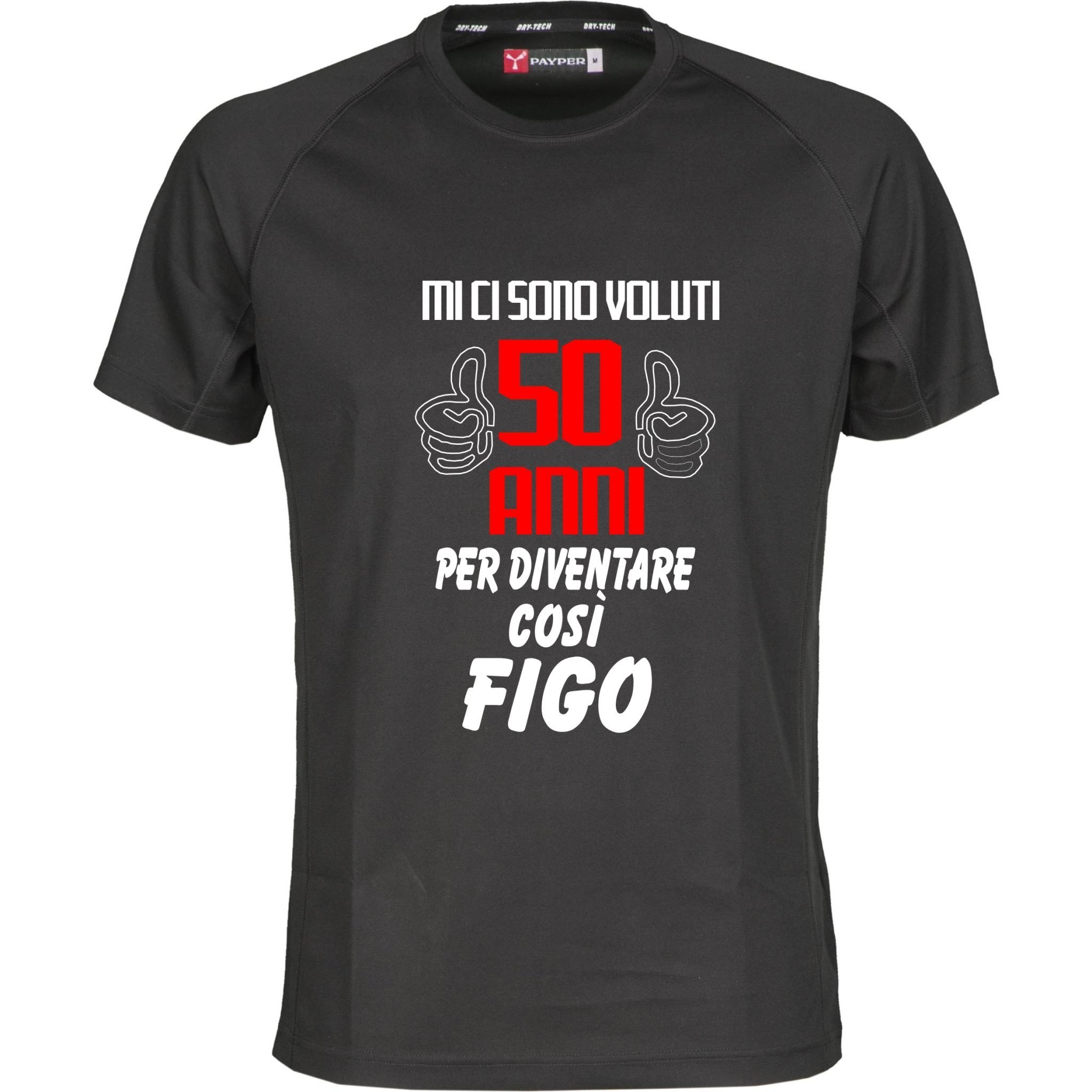 T-Shirt Personalizzata Mi Sono Voluti 50 Anni Per Essere Così Figo