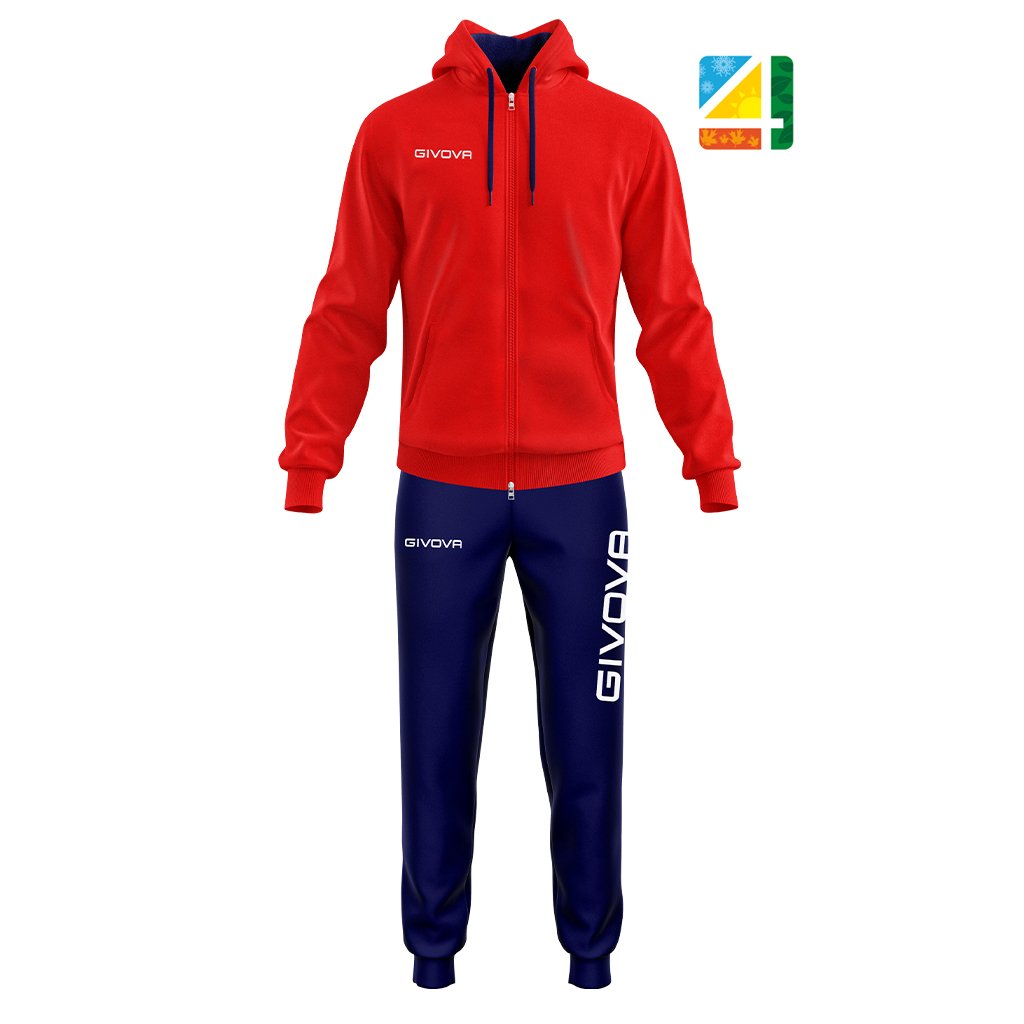 Tuta Sportiva Modello King Cotone Terry Poker