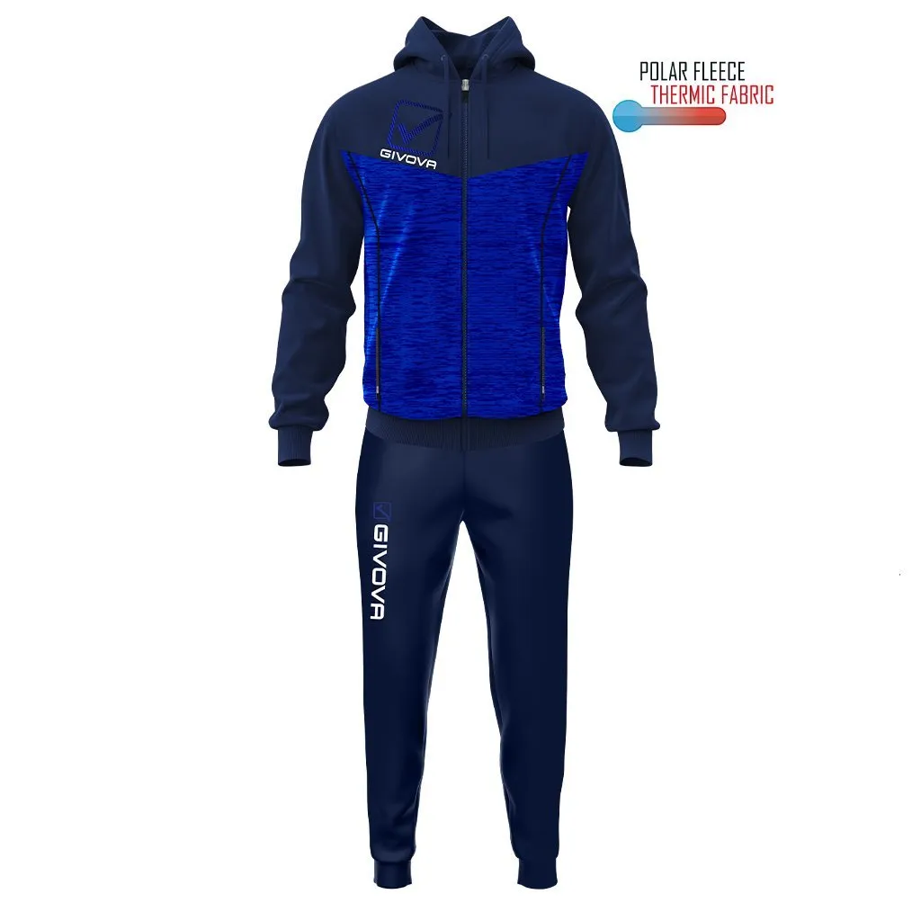 Tuta Sportiva Modello Visa Con Cappuccio - immagine 2
