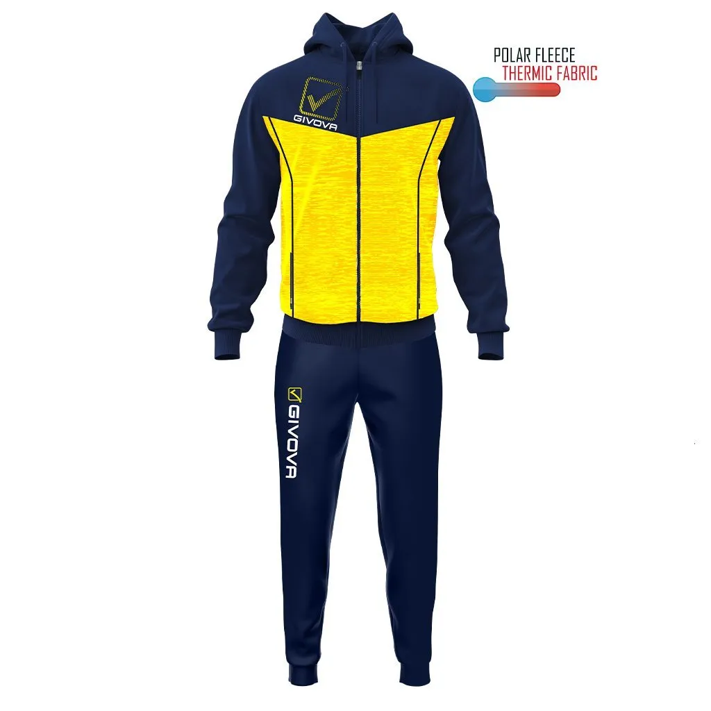 Tuta Sportiva Modello Visa Con Cappuccio - immagine 3