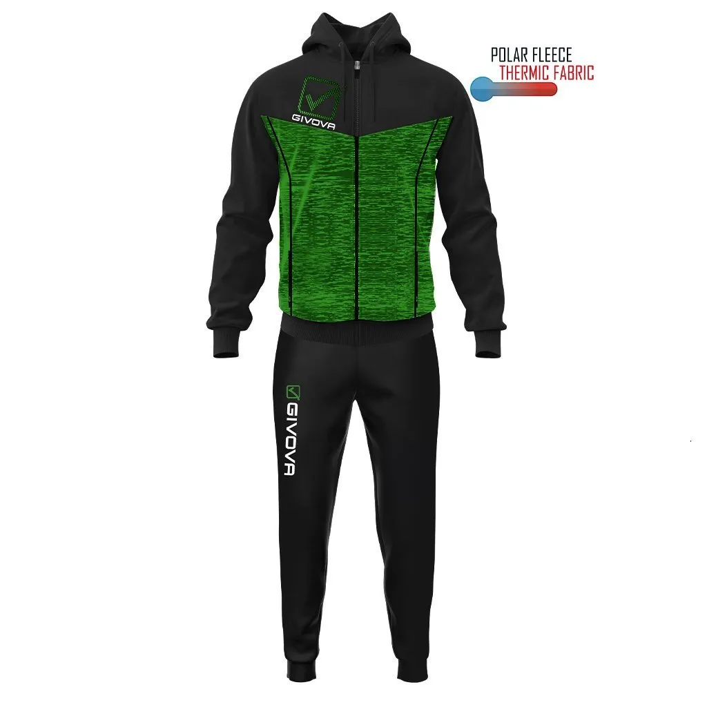 Tuta Sportiva Modello Visa Con Cappuccio - immagine 8