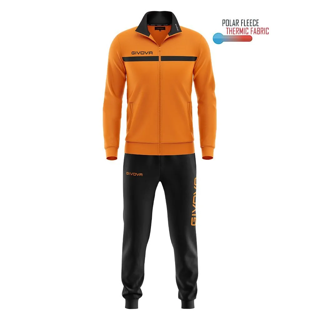 Tuta Givova One Polarfleece – Tuta Sportiva Invernale in Microfleece Professionale - immagine 15