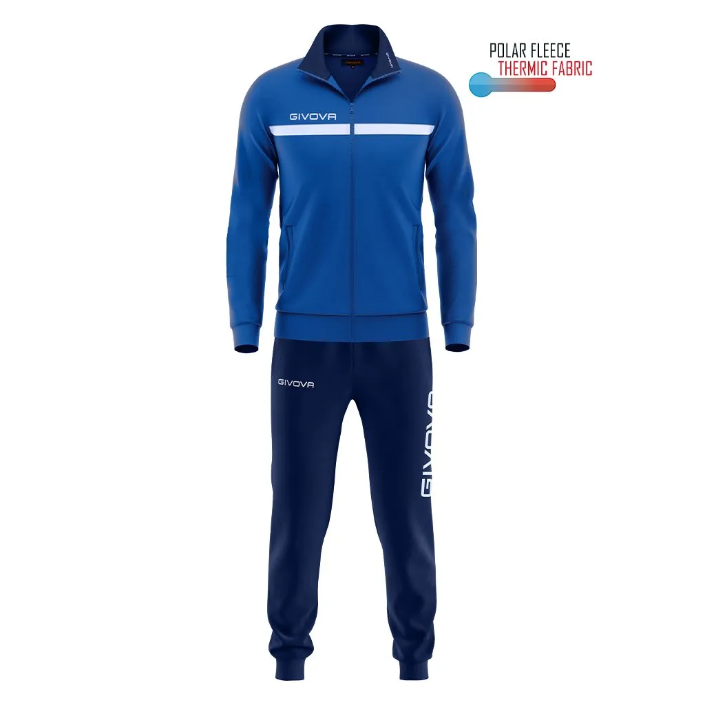 Tuta Givova One Polarfleece – Tuta Sportiva Invernale in Microfleece Professionale - immagine 14