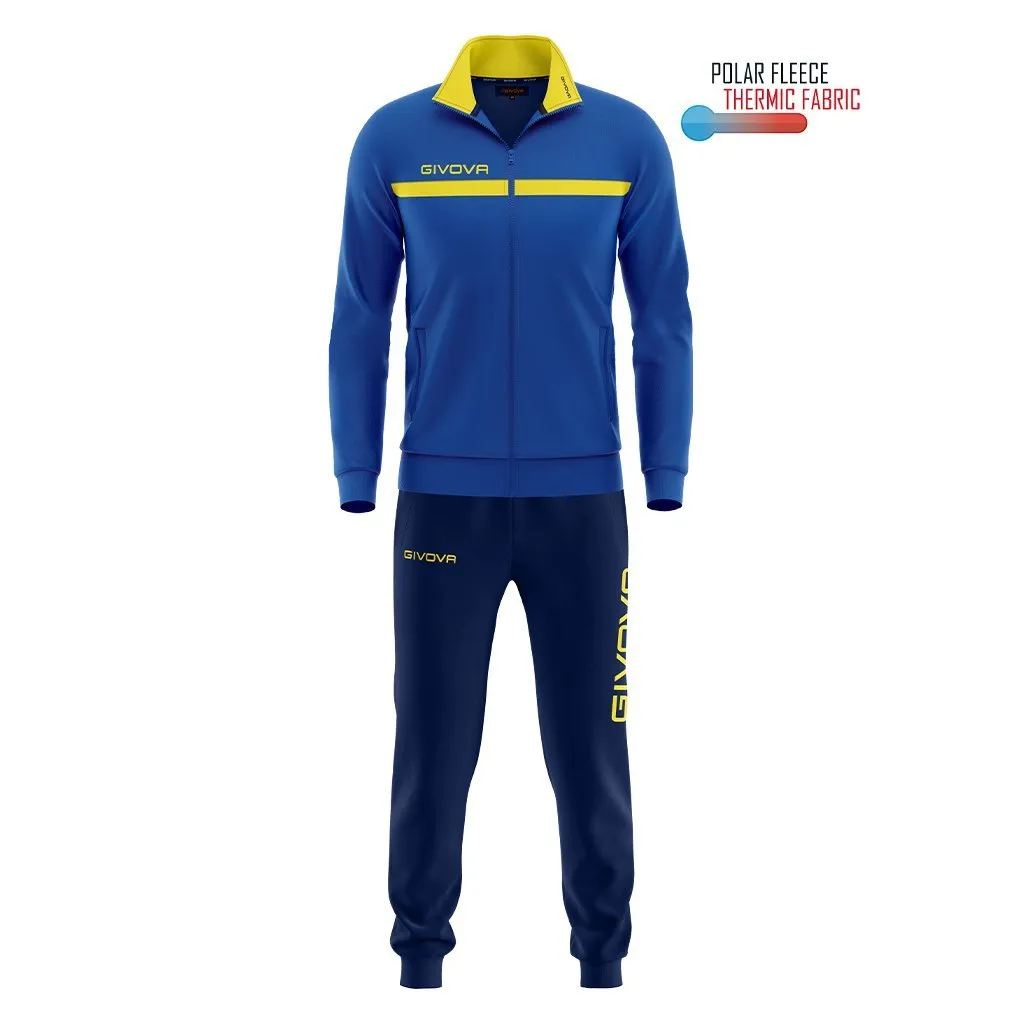Tuta Givova One Polarfleece – Tuta Sportiva Invernale in Microfleece Professionale - immagine 13