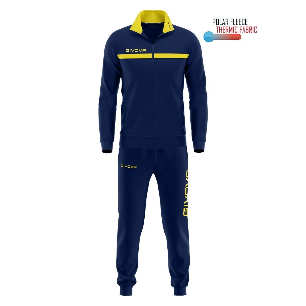 Tuta Givova One Polarfleece – Tuta Sportiva Invernale in Microfleece Professionale - immagine 11