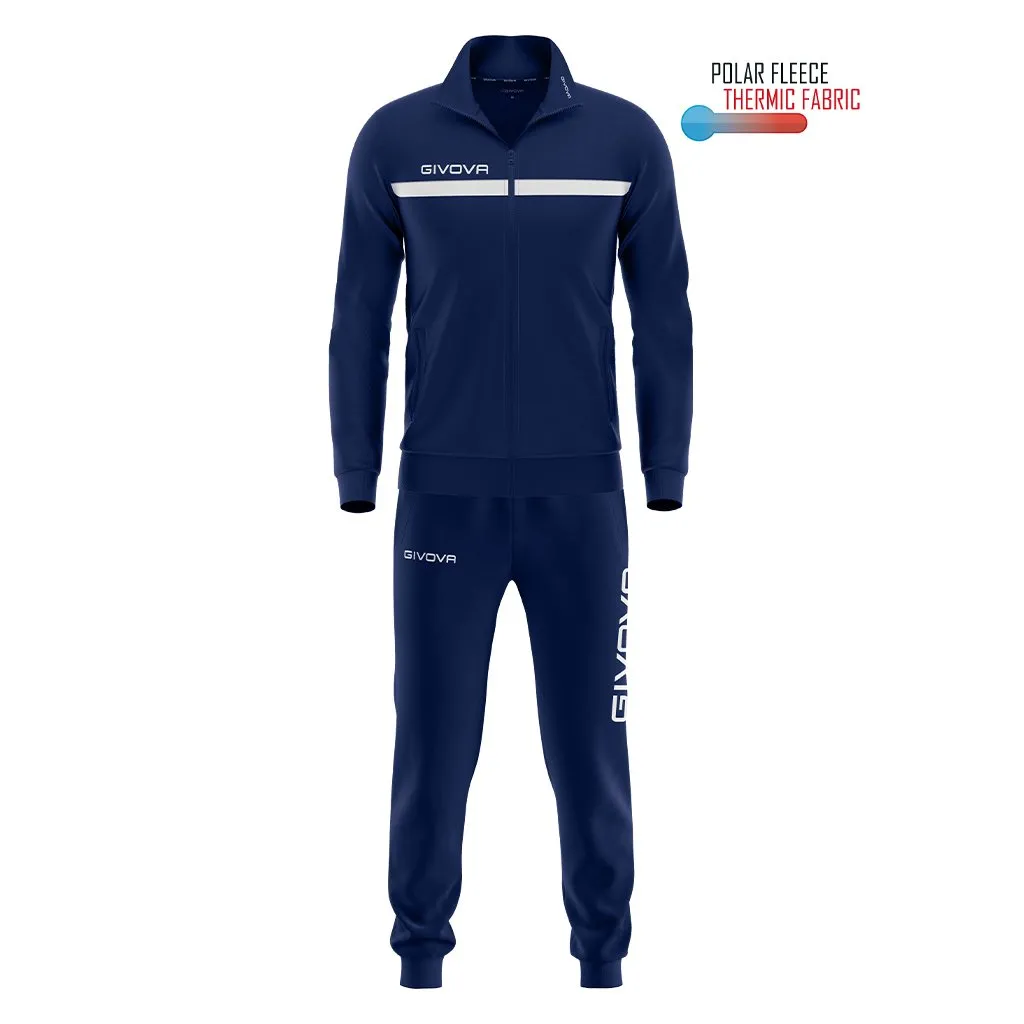 Tuta Givova One Polarfleece – Tuta Sportiva Invernale in Microfleece Professionale - immagine 10