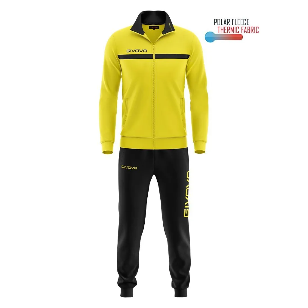 Tuta Givova One Polarfleece – Tuta Sportiva Invernale in Microfleece Professionale - immagine 9
