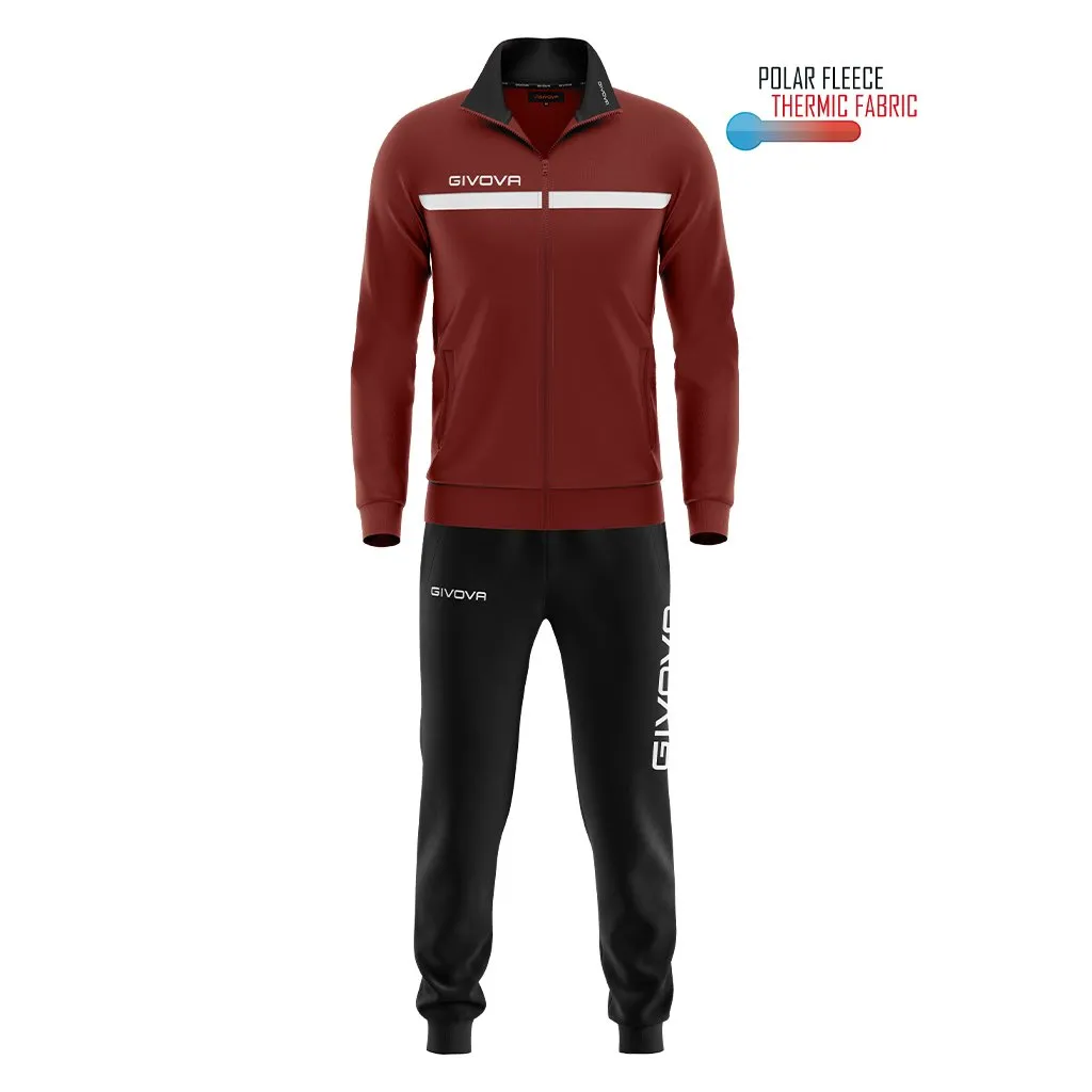Tuta Givova One Polarfleece – Tuta Sportiva Invernale in Microfleece Professionale - immagine 8