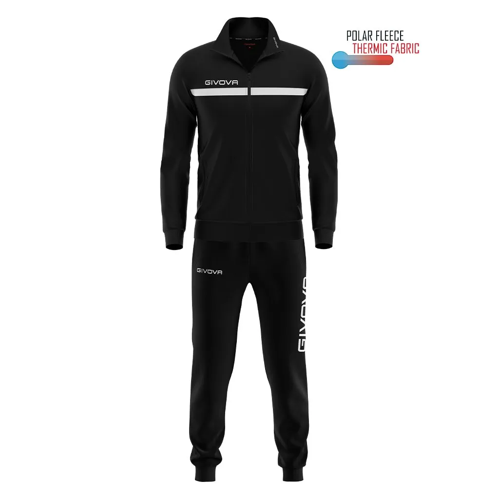 Tuta Givova One Polarfleece – Tuta Sportiva Invernale in Microfleece Professionale - immagine 4