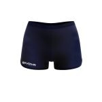 Culotta Volley Donna Nera Tessuto Tecnico Traspirante Gecotex