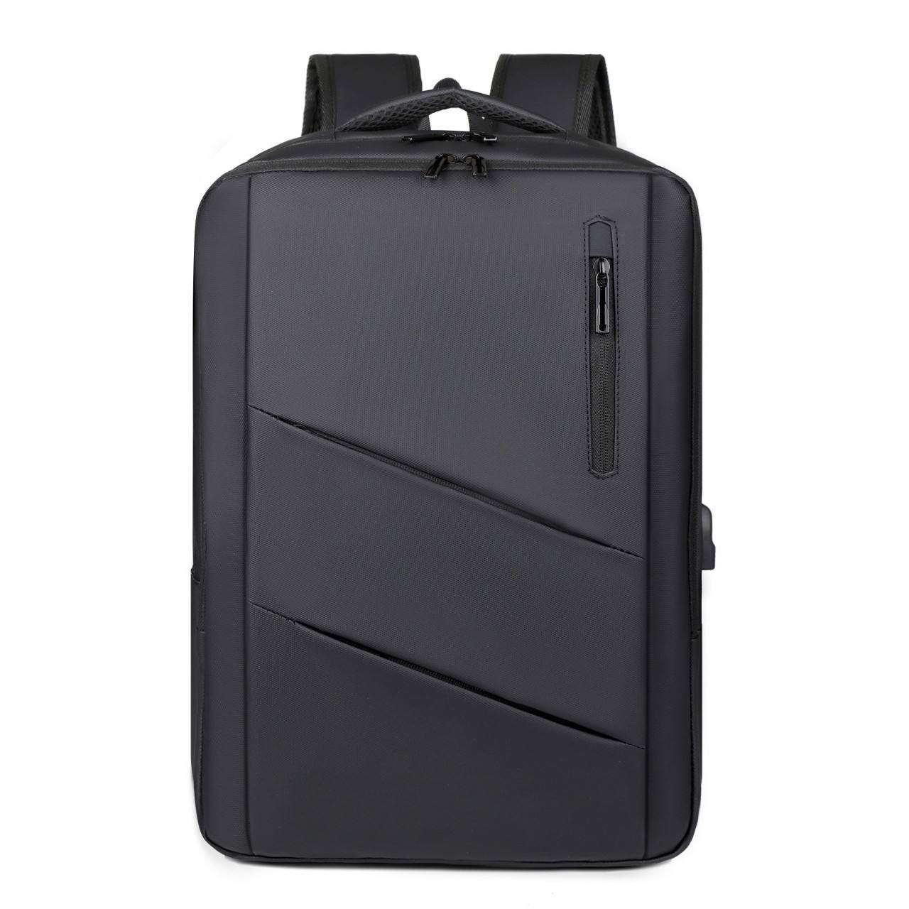 Borsa da Viaggio in Stile Oxford con Ricarica USB, Impermeabile, Grande Capacità, Design alla Moda con Cerniera