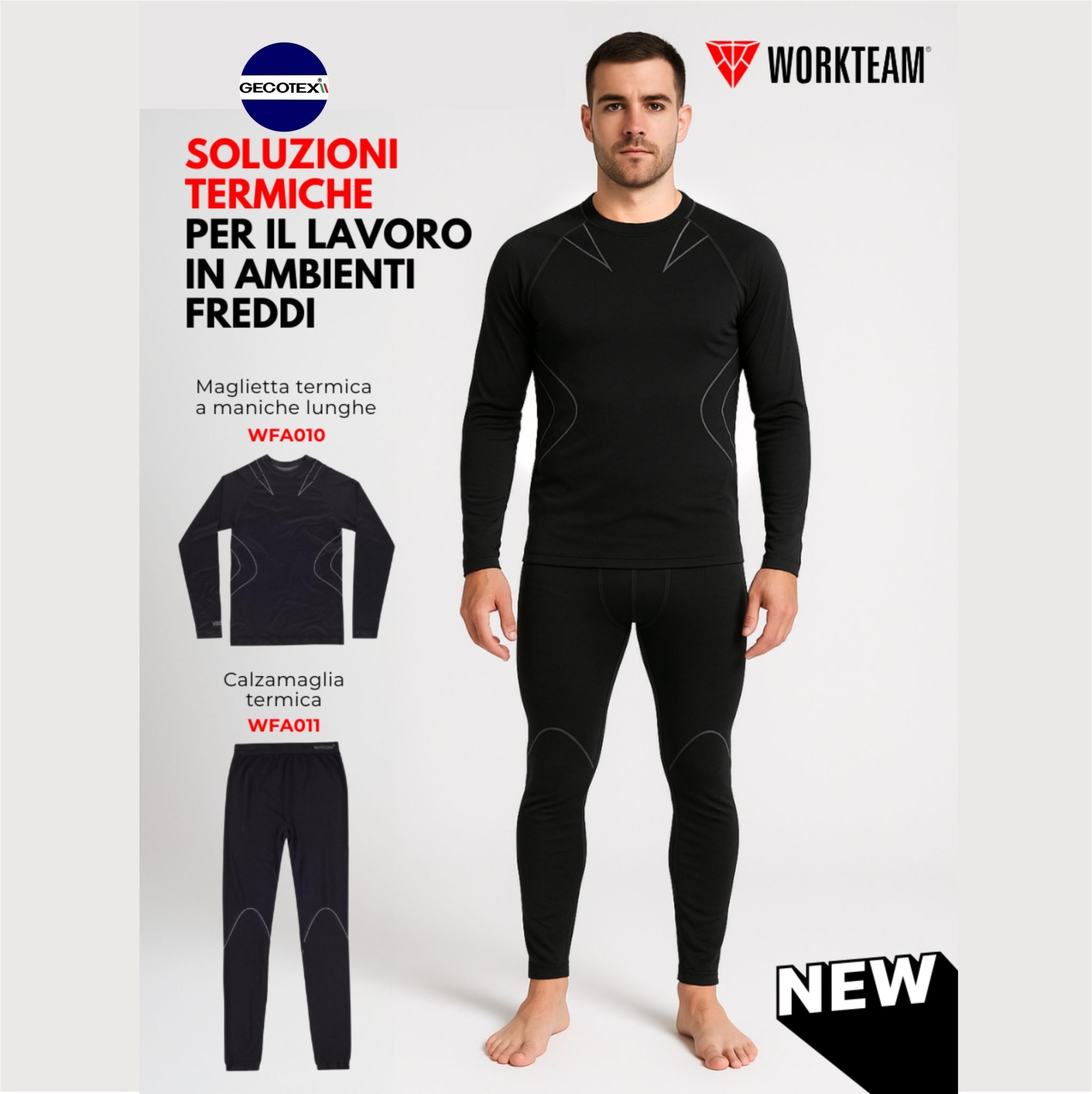 Completo Termico Maglia Termica Più Pantalone